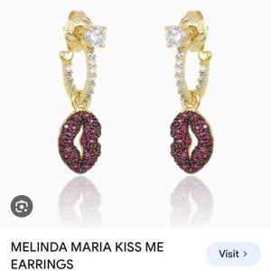 Melinda Maria Kiss Me Earrings